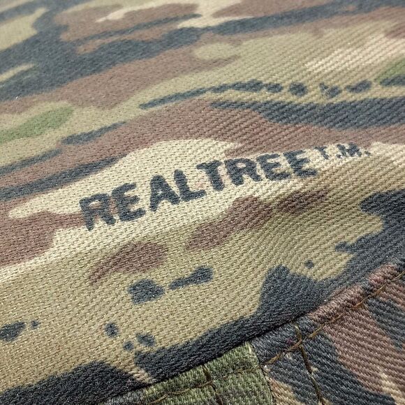 Vintage Realtree Made in USA Camouflage Fishing Hunting Bucket Hat Cap SMALL - Picture 4 of 10